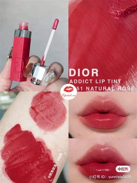 dior 651 lip tint|dior rose addict lip tint.